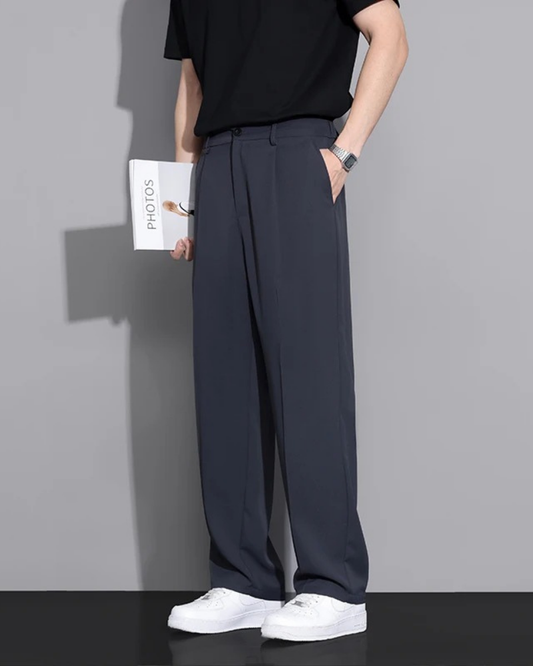 Dökümlü Kumaş Pantolon