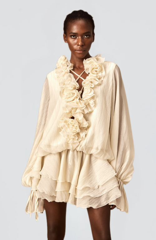 Blossom Chic Mini Elbise