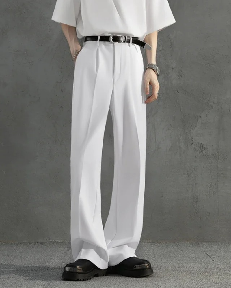 Dökümlü Kumaş Pantolon