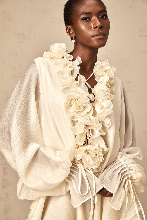 Blossom Chic Mini Elbise - Mivora Moda