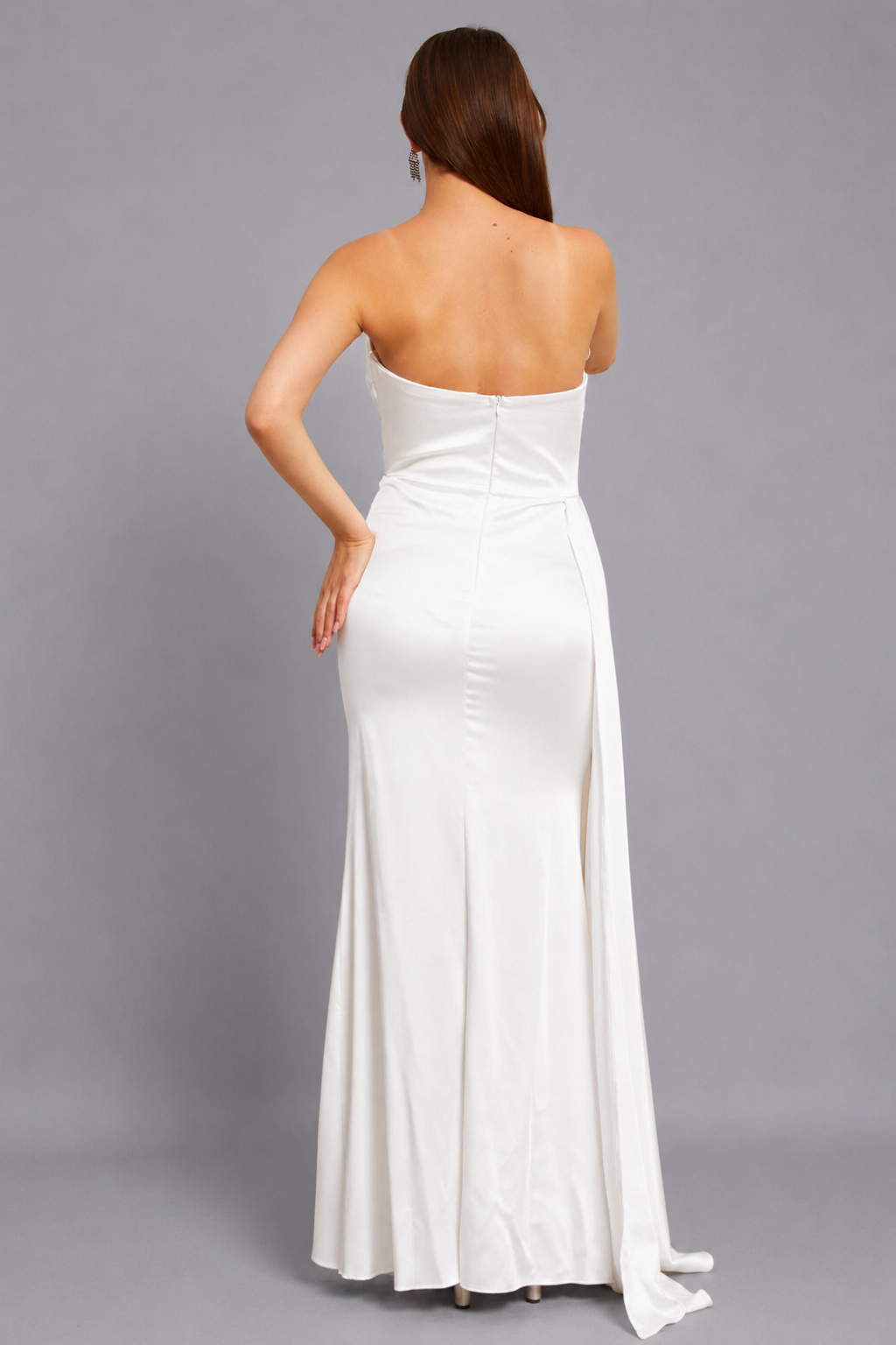 Scarlett Maxi Elbise - Beyaz
