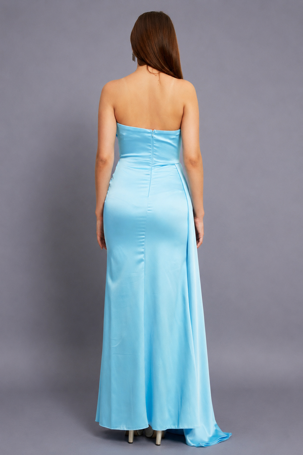 Scarlett Maxi Elbise - Mavi