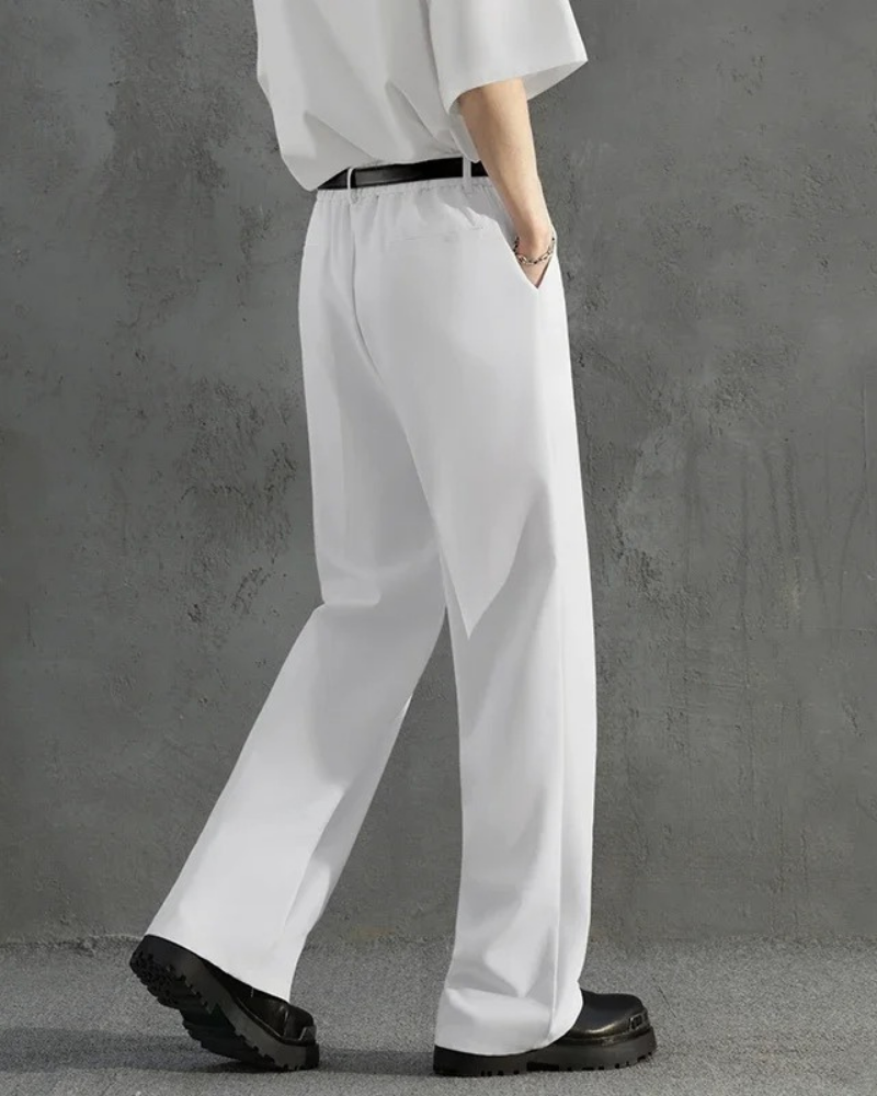 Dökümlü Kumaş Pantolon