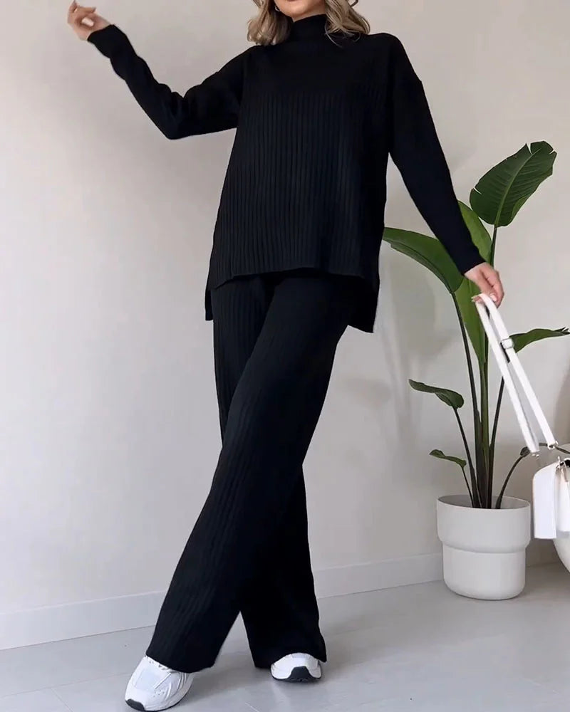 Günlük 2 Parçalı Triko Takım