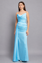 Scarlett Maxi Elbise - Mavi