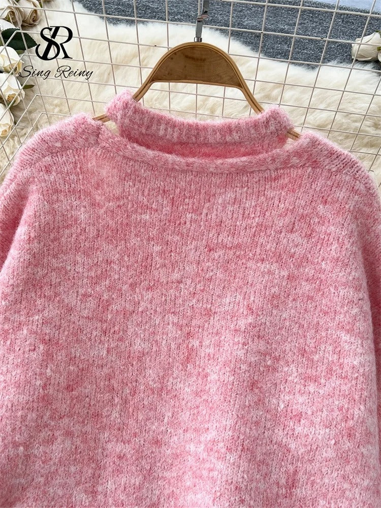 Kolsuz Örgü Atlet & Hırka Set