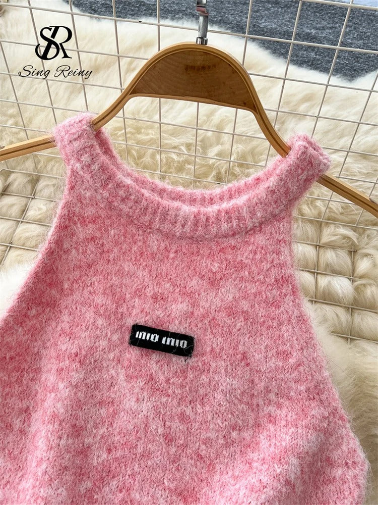 Kolsuz Örgü Atlet & Hırka Set