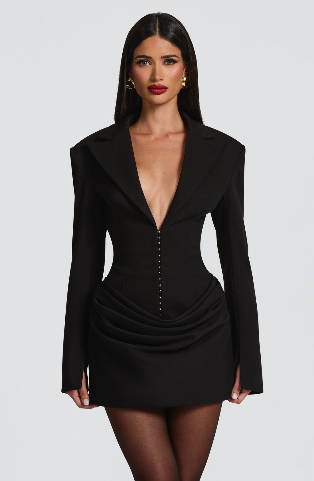 Siena Mini Elbise - Siyah - Mivora Moda