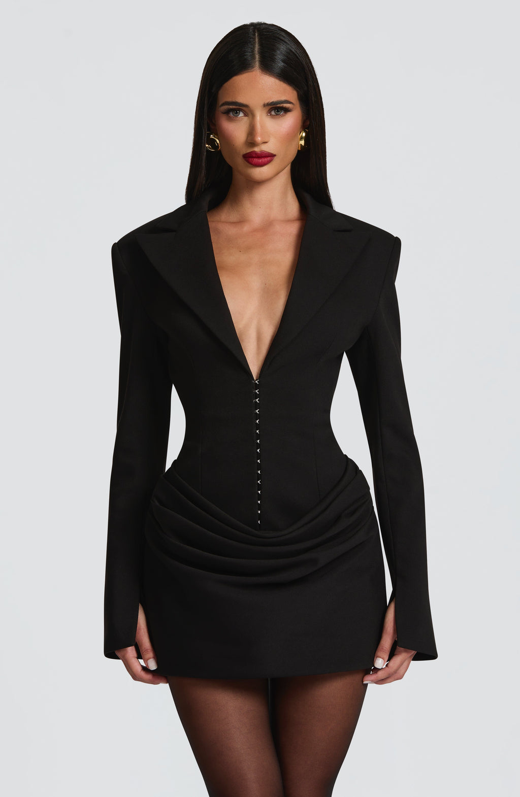 Siena Mini Elbise - Siyah - Mivora Moda